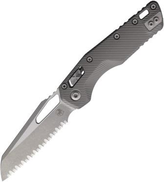 MCT21012APFLNC Microtech Standard Issue MSI Pocket Knife Natural Clear
